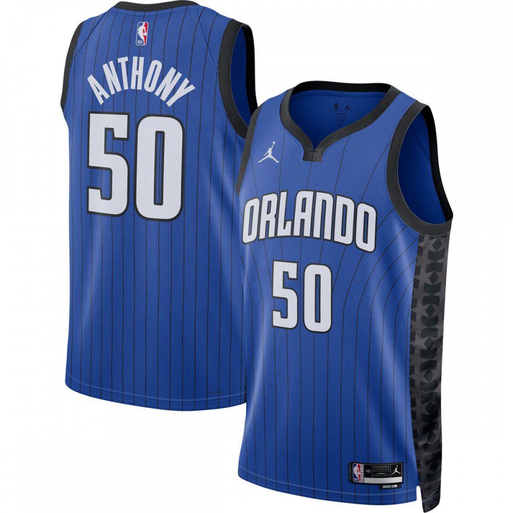 Cole Anthony Orlando Magic Jordan Brand 2022/23 Statement Edition Swingman Jersey - Blue-Pro Kit Vault | Brand New 26/27 Sports Jerseys